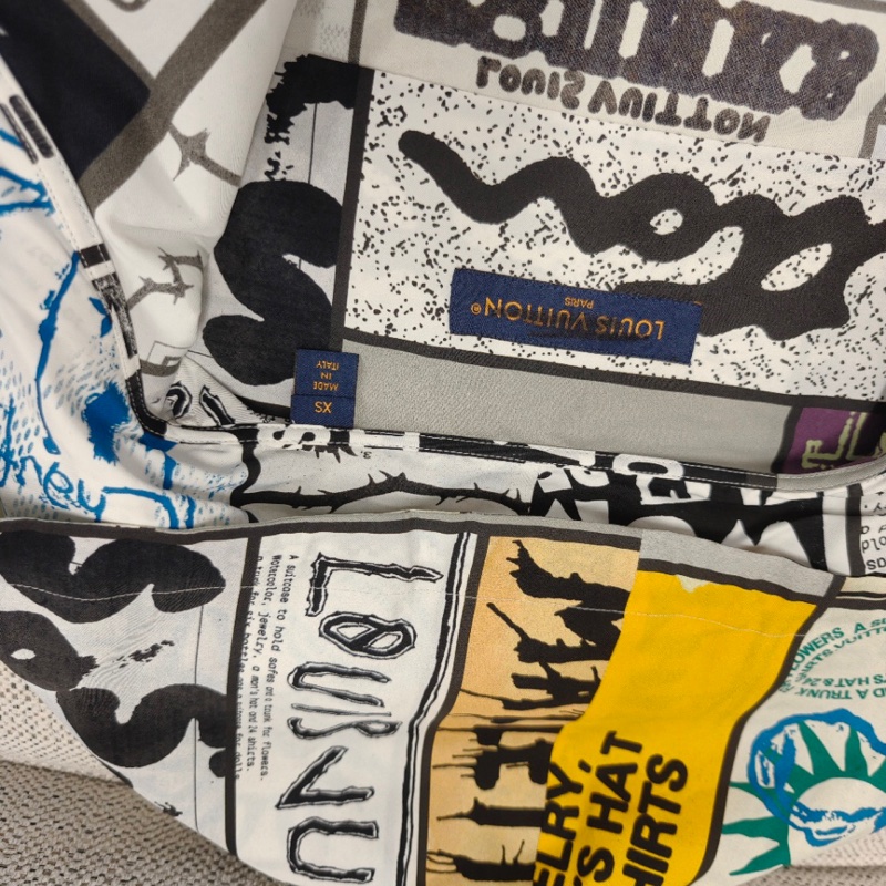 Louis Vuitton LV Fanzine连帽卫衣 全新内购(涂标),XS码(165/84A)-5