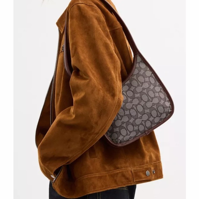 Coach 女士 拉鍊單肩包均碼碼24cm*5cm*24cm-5