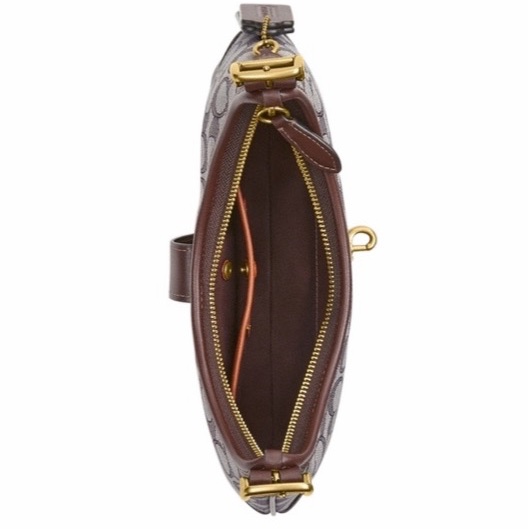 Coach 女士 標誌性提花 Hobo 包均碼碼26.5cm*6cm*21.5cm-3