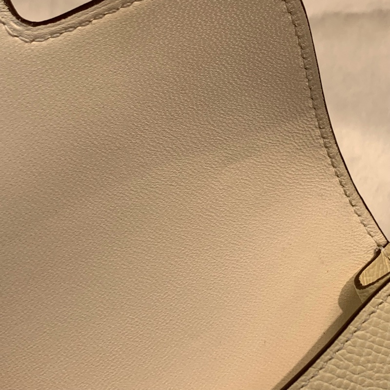 Hermes Constance Slim Nata+Jaune Citron epsom皮法郎扣-11