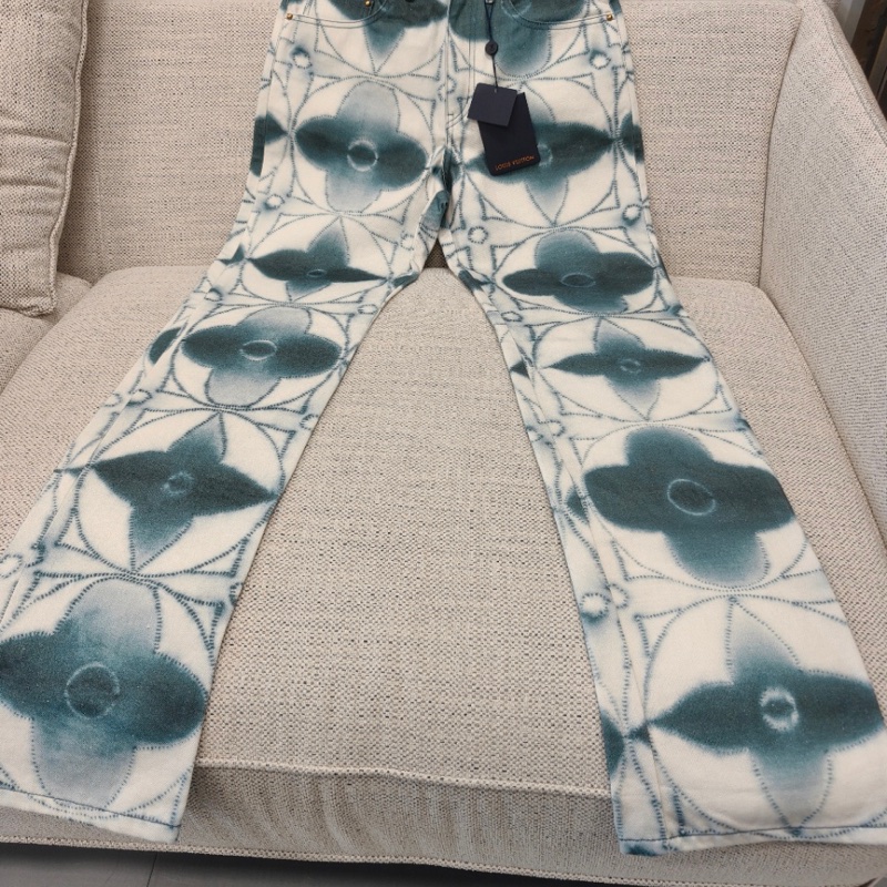 LV路易威登牛仔裤 30码 全新内购(涂标)-0