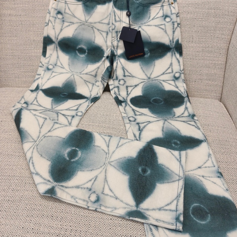 LV路易威登牛仔裤 30码 全新内购(涂标)-2