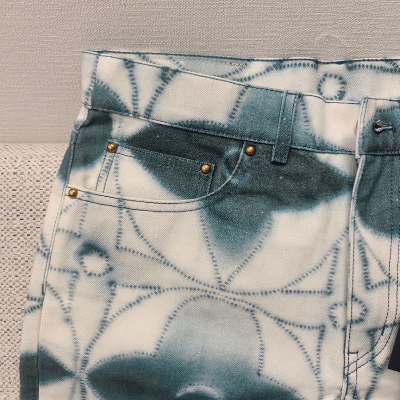 LV路易威登牛仔裤 30码 全新内购(涂标)-4