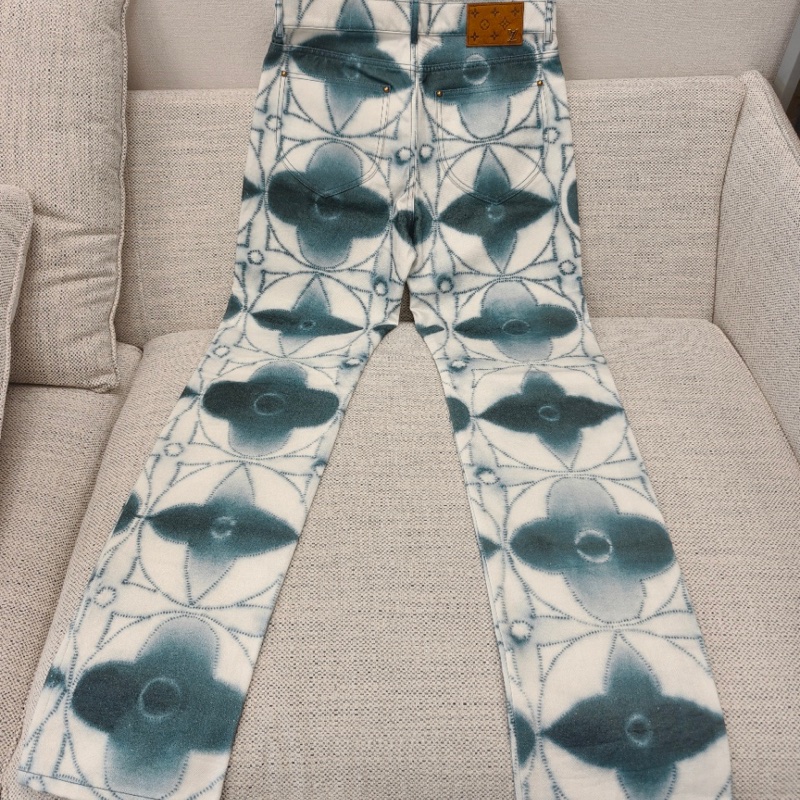 LV路易威登牛仔裤 30码 全新内购(涂标)-8