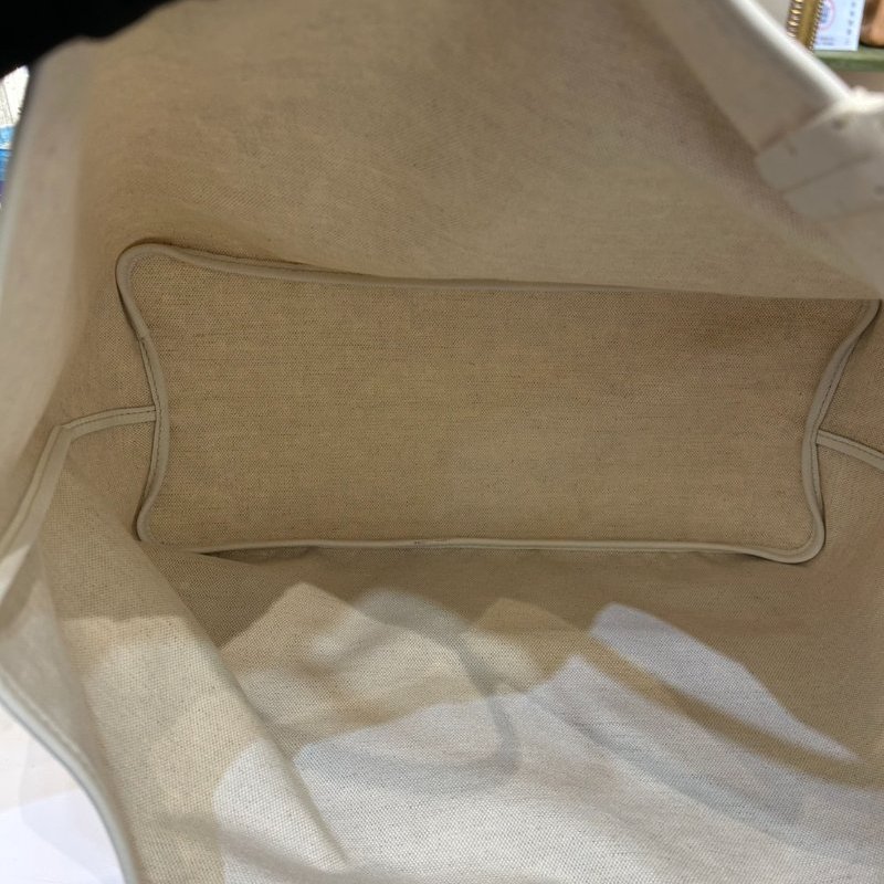 Goyard白色帆布Saint Louis PM托特包-8