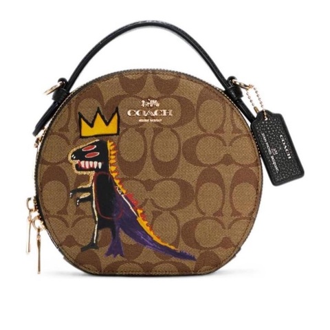 Coach 女士 徽標細節手提包均碼碼長：17cm、寬：6.5cm、高：15cm
