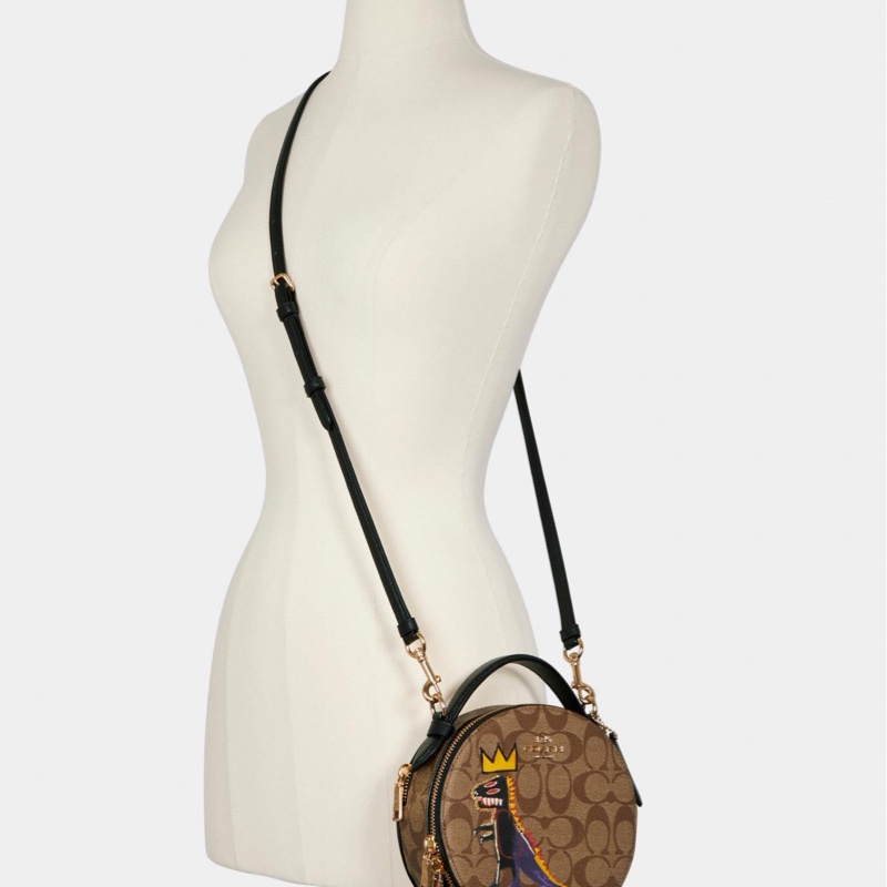 Coach 女士 徽標細節手提包均碼碼長:17cm、寬:6.5cm、高:15cm-4