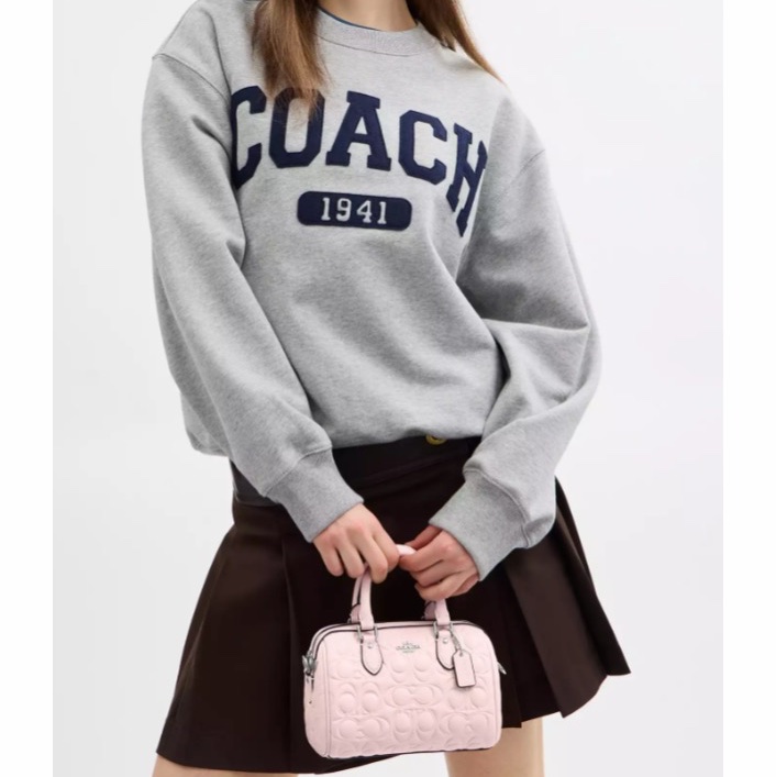 Coach 女士 Rowan 迷你單肩包均碼碼17.8cm*10.2cm*12.1cm-4