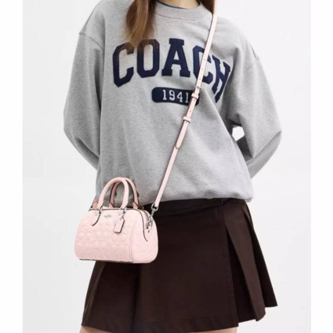 Coach 女士 Rowan 迷你單肩包均碼碼17.8cm*10.2cm*12.1cm-5