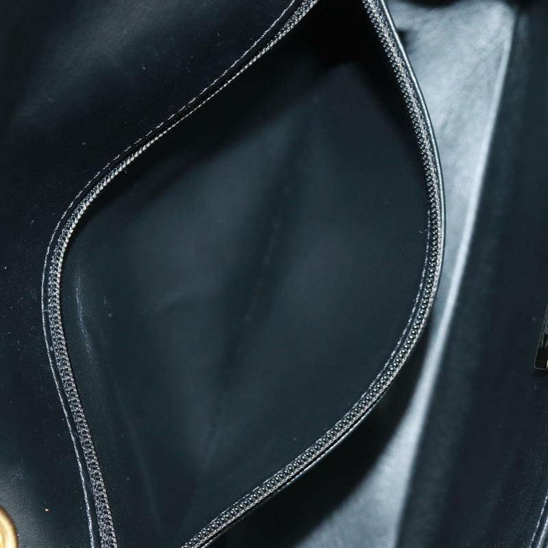 【日本直送】香奈兒 (CHANEL) 絎縫鏈條肩背包,羊皮材質,黑色,金色雙C標誌,正品編號 159919SAM-26