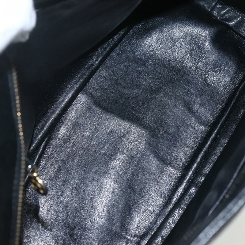 【日本直送】香奈兒魚子醬皮黑手提包 CC 正品 157569SAV-9