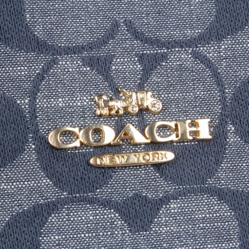 Coach 女士 徽標手提包均碼碼常規、25cm*12.5cm*19cm-4