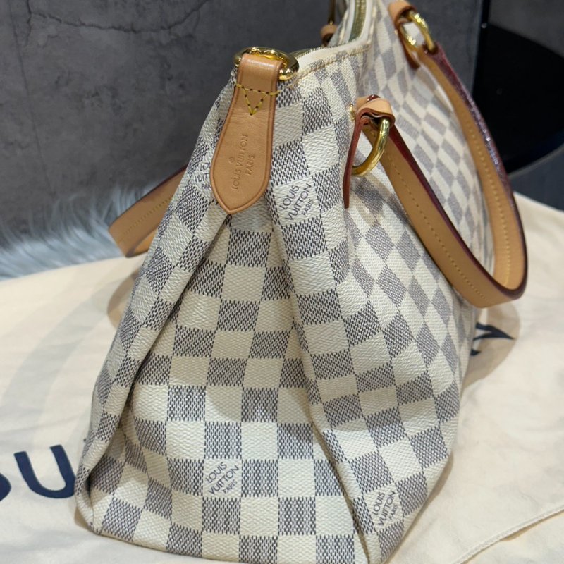 💎Han's house精品服飾💎LV Damier Azur Lymington 兩用托特包 N40022-8