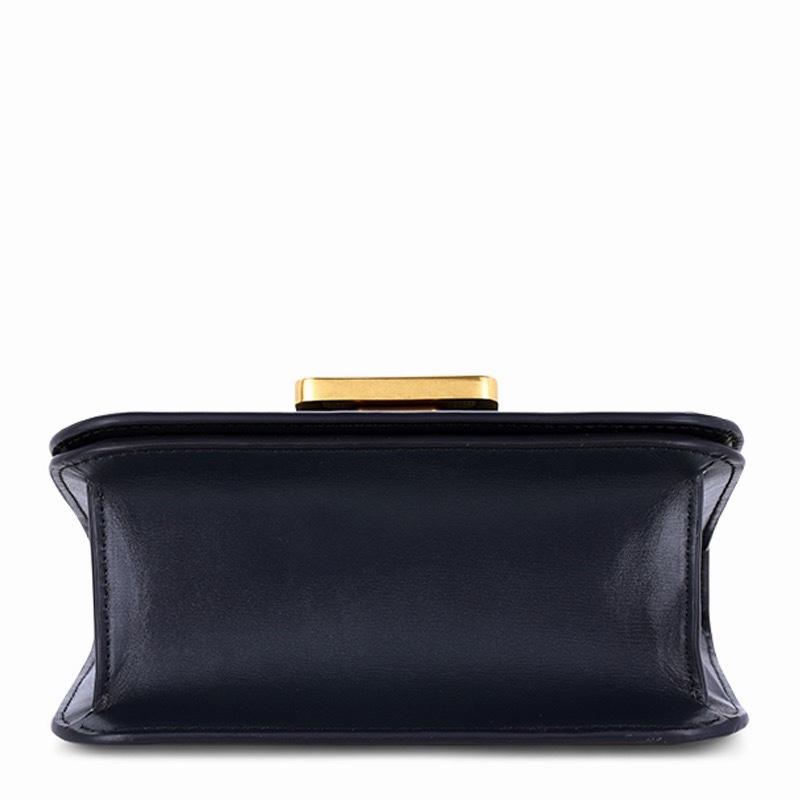 Coach 女士 深藍色徽標提花單肩包均碼碼長:18cm,寬:8cm,高:13.5cm-4