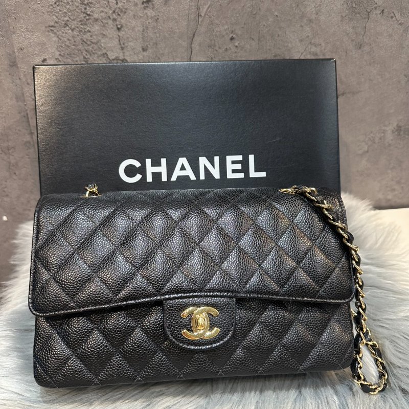 💎Han's house精品服飾💎Chanel香奈兒經典口蓋包 CF25-0