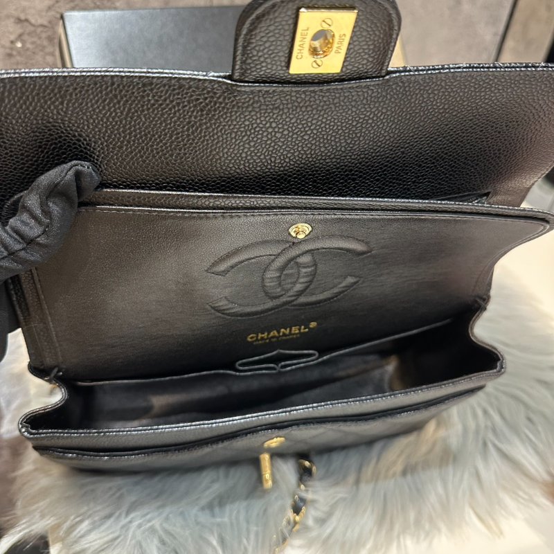 💎Han's house精品服飾💎Chanel香奈兒經典口蓋包 CF25-2