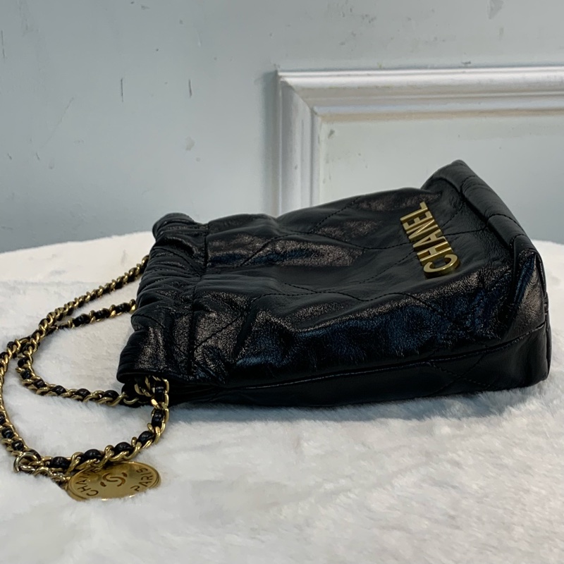 25年正單 Chanel 香奈兒Mini 22bag 迷你垃圾袋-3