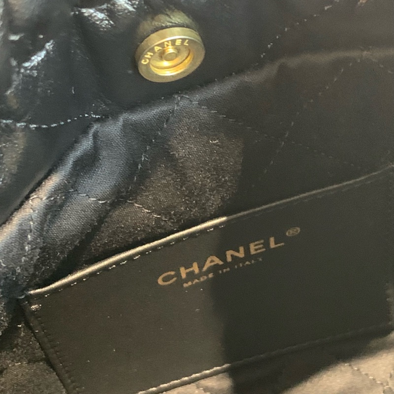 25年正單 Chanel 香奈兒Mini 22bag 迷你垃圾袋-5