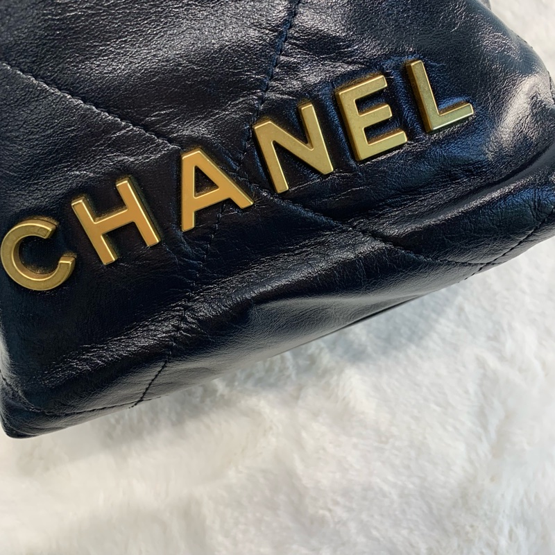 25年正單 Chanel 香奈兒Mini 22bag 迷你垃圾袋-11