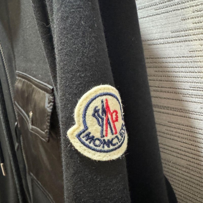 💎Han's house精品服飾💎moncler 拼接 尼龍 連帽 外套 原價31500-6