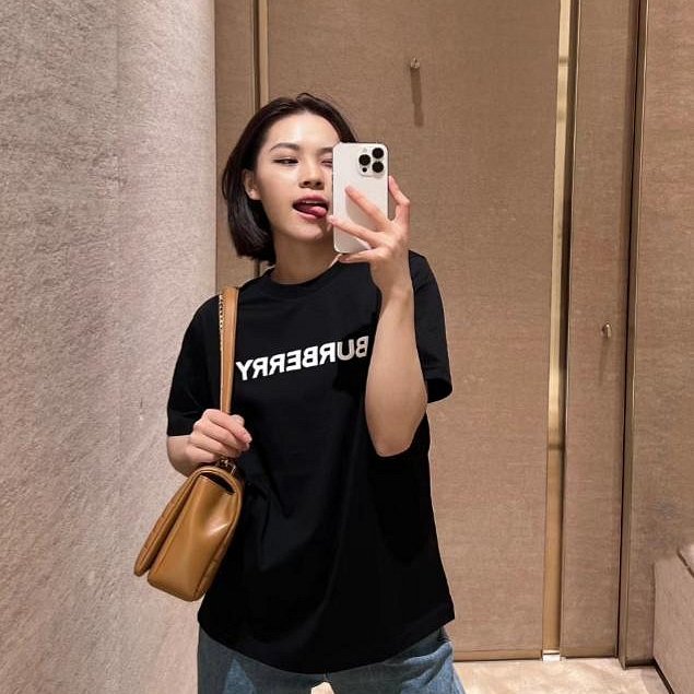 💎Han's house精品服飾💎BURBERRY 字母 T恤 短袖 短T 原價17200-6