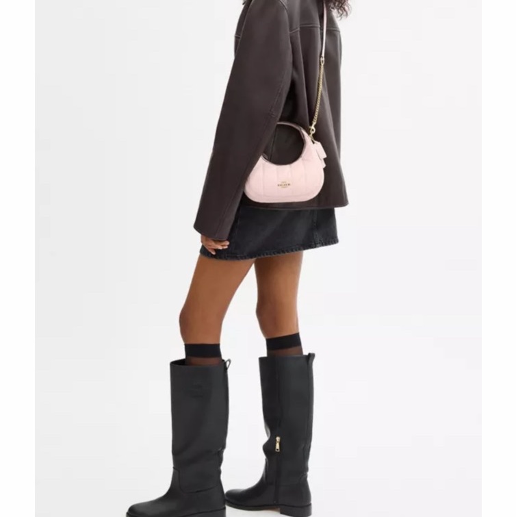 Coach 女士 Carmen 絎縫迷你斜挎包均碼碼20cm*6.4cm*10.2cm-4