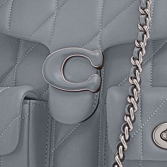 Coach 女士 TABBY 絎縫雙肩包均碼碼22.5cm*13.5cm*21cm-2