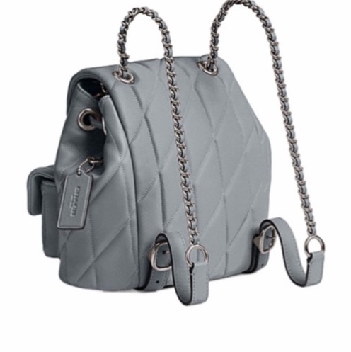 Coach 女士 TABBY 絎縫雙肩包均碼碼22.5cm*13.5cm*21cm-3