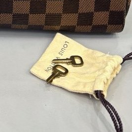 LV棕色棋盤格speedy25手提款-9
