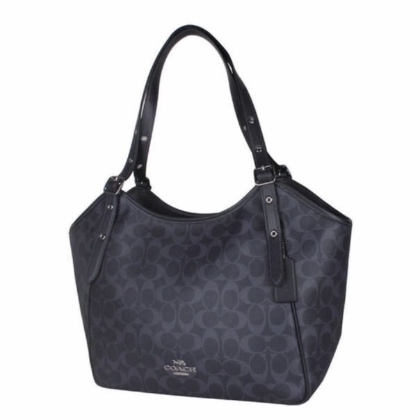 Coach 女士 徽標提花手提包均碼碼33cm*15cm*25cm-1