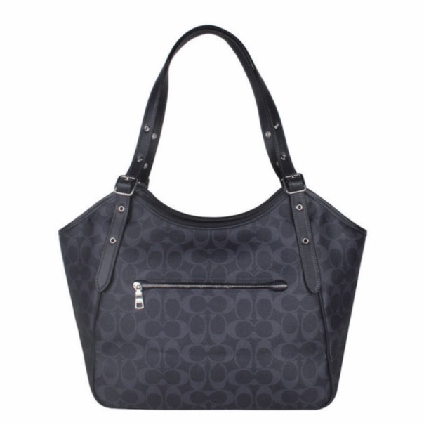 Coach 女士 徽標提花手提包均碼碼33cm*15cm*25cm-2