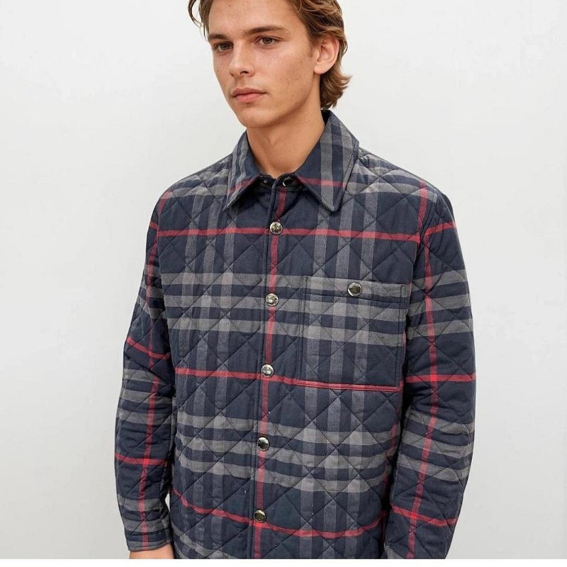 💎Han's house精品服飾💎BURBERRY 菱格紋 格紋 外套 原價50000-6