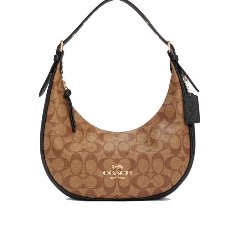 Coach 女士 經典標誌帆布BAILEY半月包均碼碼常規、28×7×27CM-2