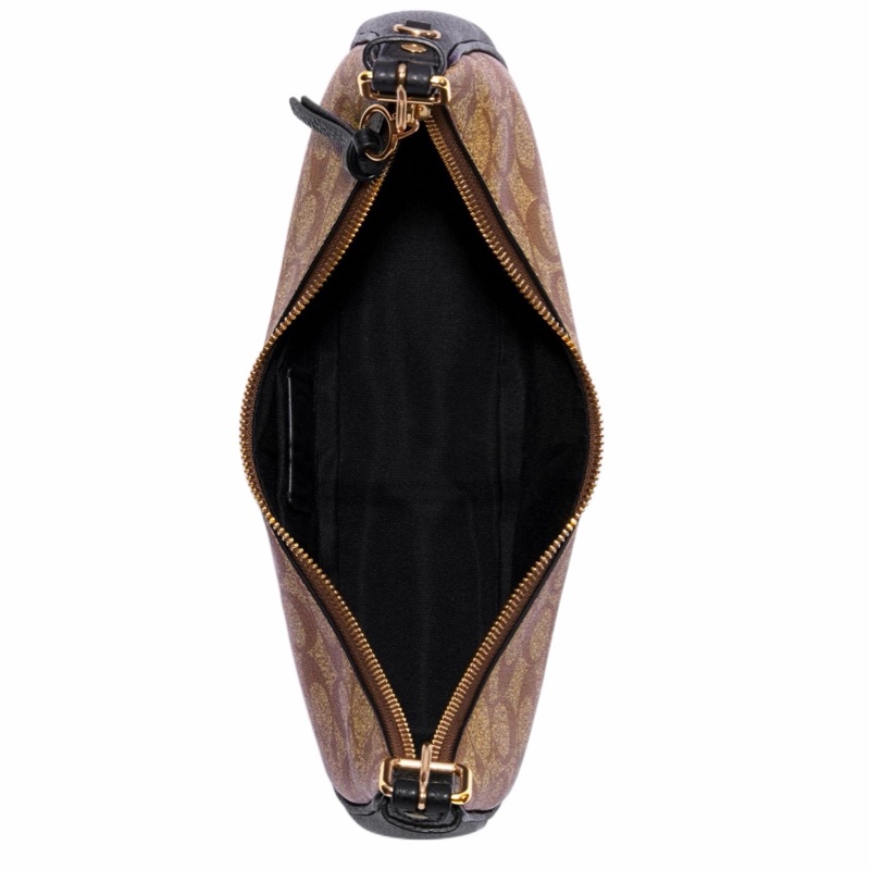 Coach 女士 經典標誌帆布BAILEY半月包均碼碼常規、28×7×27CM-4