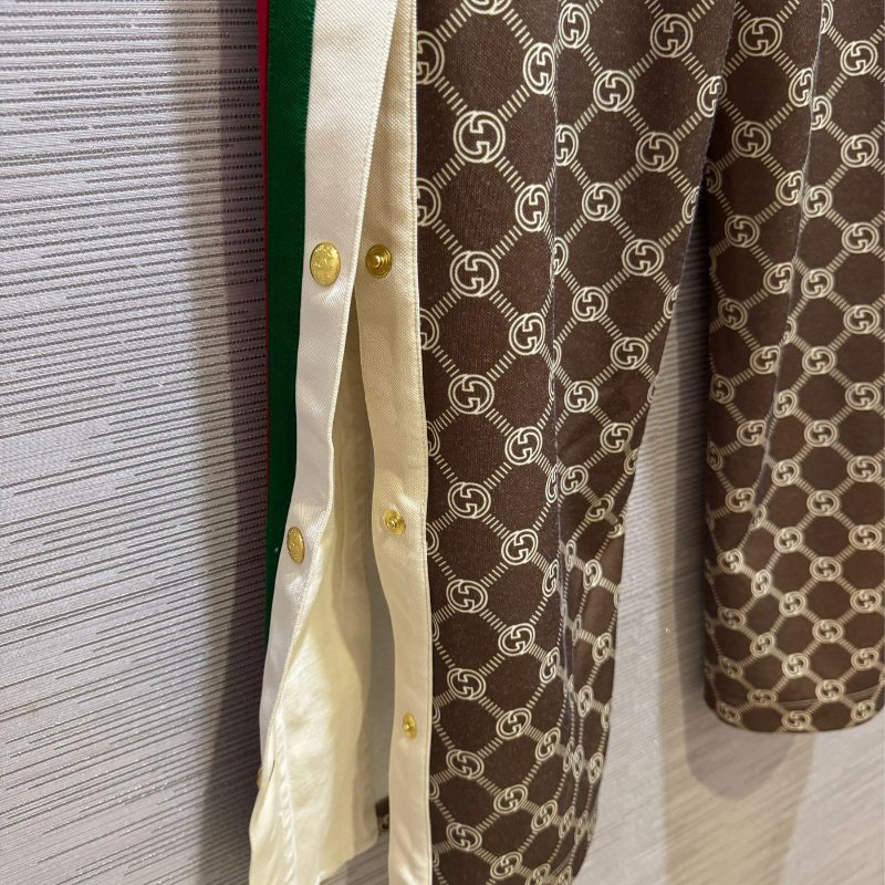 💎Han's house精品服飾💎GUCCI 古馳 GG 滿版 長褲 棉褲 原價6000-5