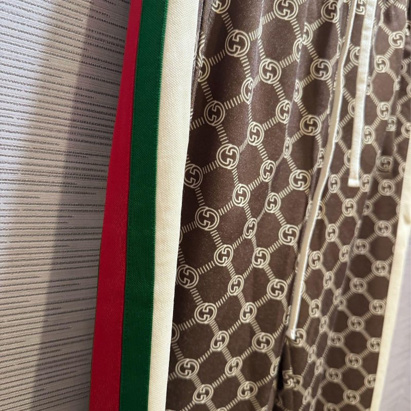 💎Han's house精品服飾💎GUCCI 古馳 GG 滿版 長褲 棉褲 原價6000-7