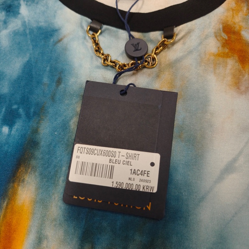 全新Louis Vuitton LV短袖T恤 S码(160/76A) 内购涂标-1