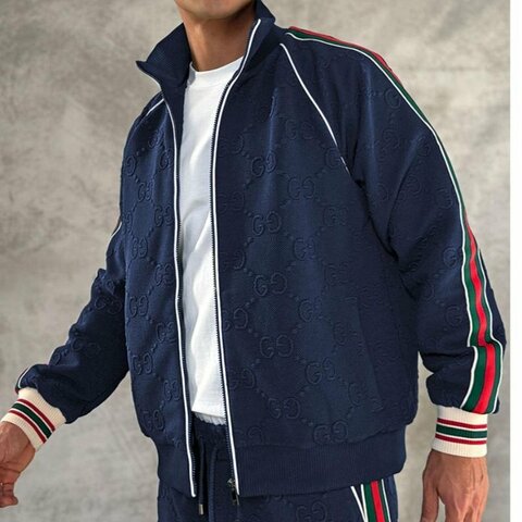 💎Han's house精品服飾💎GUCCI 滿版 外套 現貨 S ～ XL 原價55300