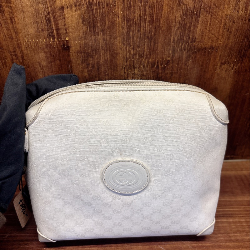 Gucci 白色斜挎包-0