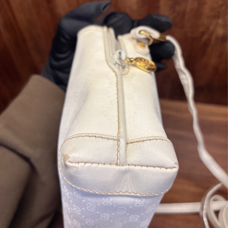 Gucci 白色斜挎包-3