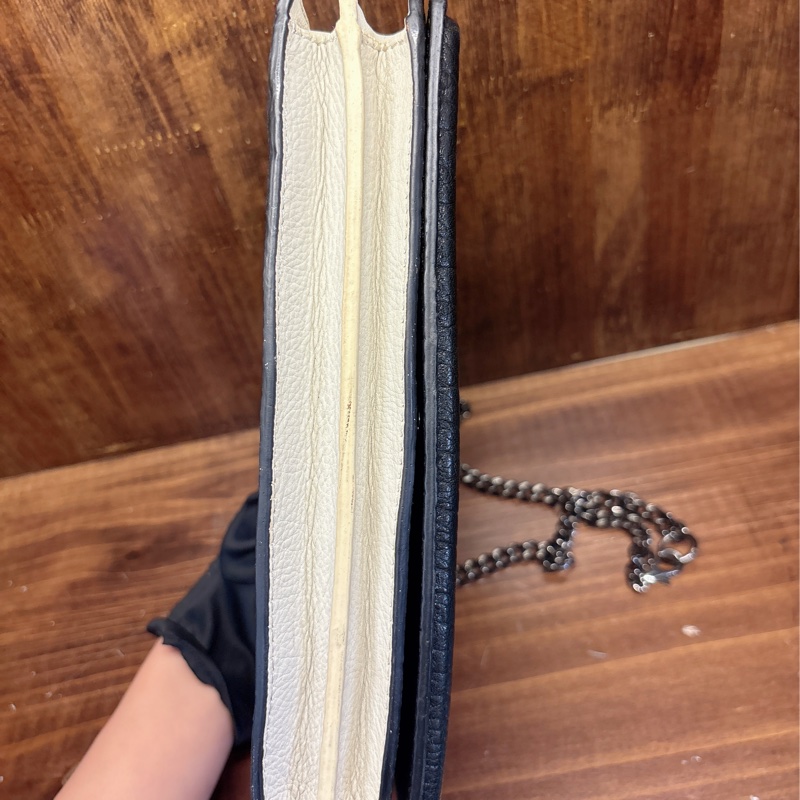 Alexander McQueen 黑色鏈條包-3