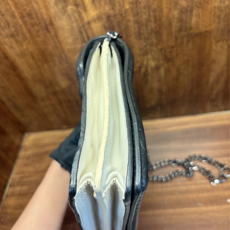 Alexander McQueen 黑色鏈條包-4