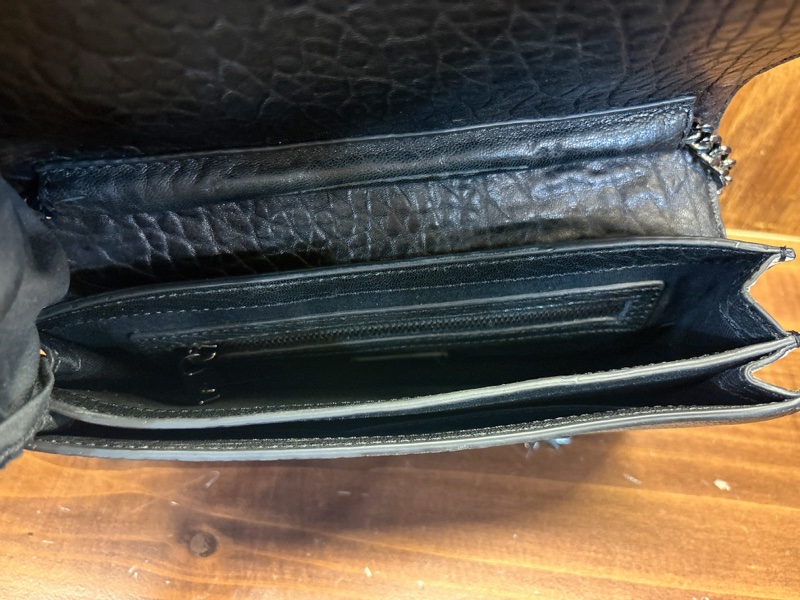 Alexander McQueen 黑色鏈條包-6