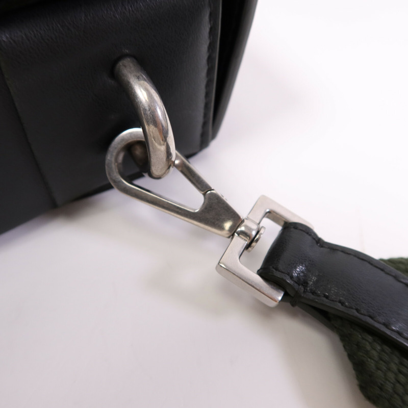 BOTTEGA VENETA 牛皮皮革Shoulder Bag銀扣肩背袋-5