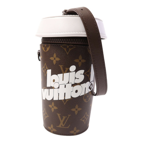 LOUIS VUITTON Monogram Coffee Cup肩背袋