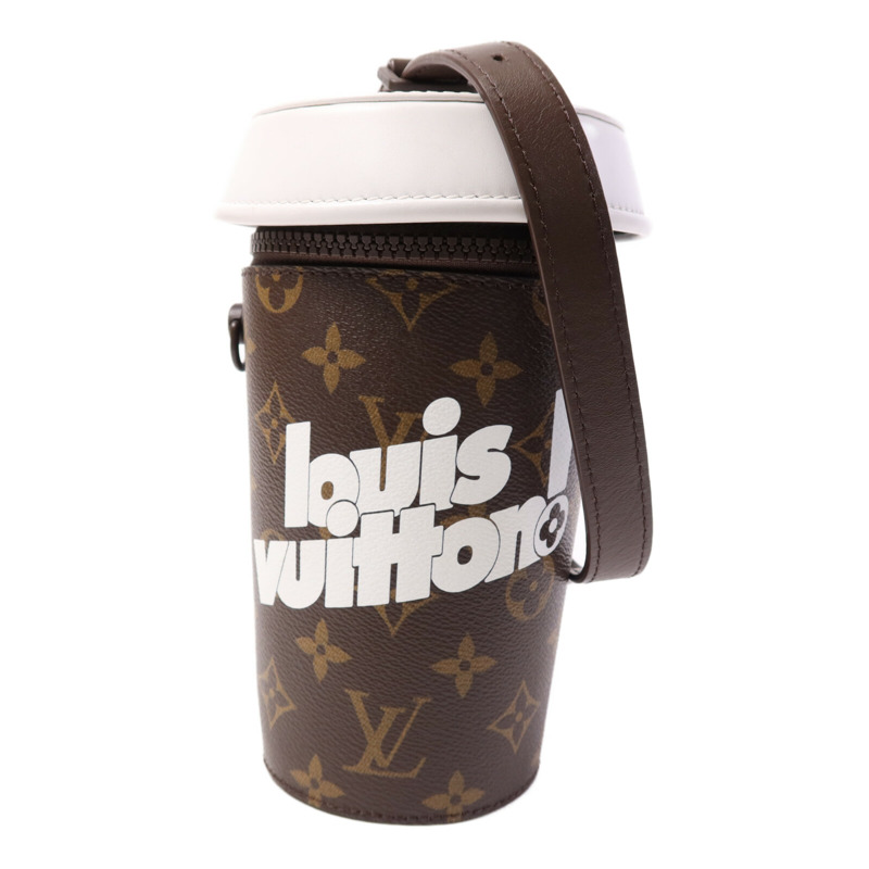 LOUIS VUITTON Monogram Coffee Cup肩背袋-0