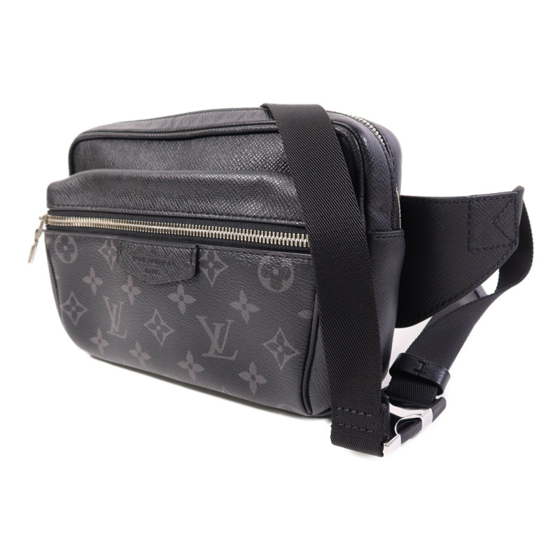 LOUIS VUITTON Monogram Eclipse Outdoor PM銀扣肩背袋-2