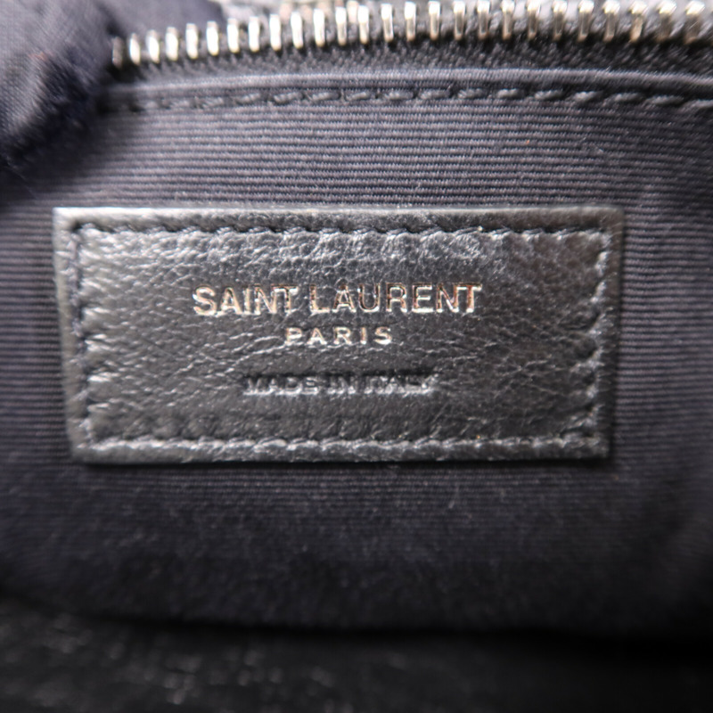 SAINT LAURENT 牛皮皮革Niki Medium銀扣鏈帶肩背袋-5