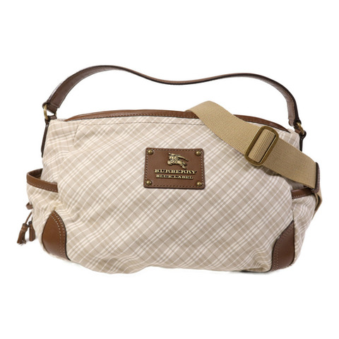 BURBERRY 帆布2 Way Shoulder Bag金扣手挽肩背兩用袋