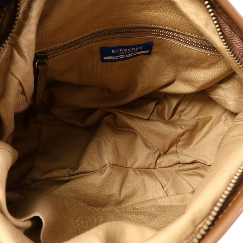 BURBERRY 帆布2 Way Shoulder Bag金扣手挽肩背兩用袋-4